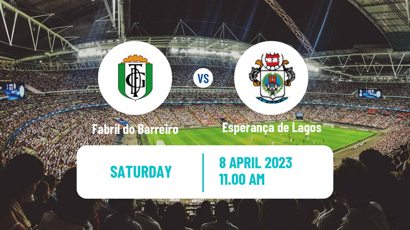 Soccer Campeonato de Portugal Fabril do Barreiro - Esperança de Lagos