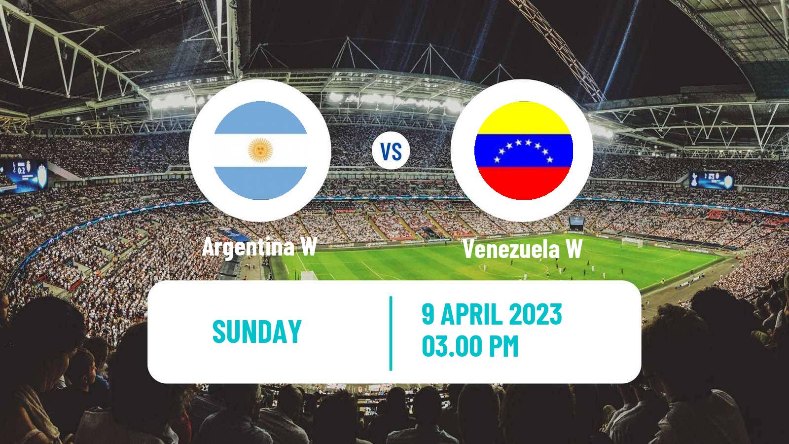 Soccer Friendly International Women Argentina W - Venezuela W