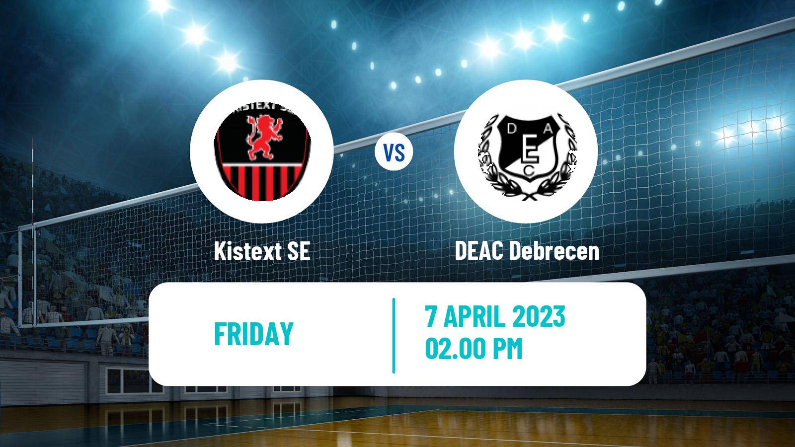 Volleyball Hungarian Extraliga Volleyball Kistext - DEAC Debrecen