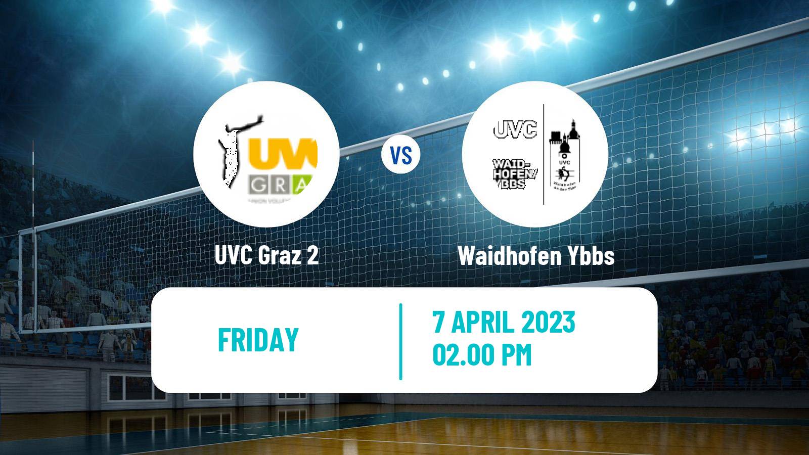 Volleyball Austrian 2 Bundesliga Volleyball UVC Graz 2 - Waidhofen Ybbs
