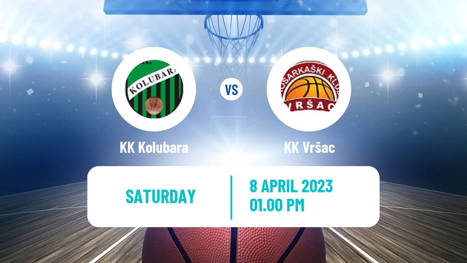 Basketball Serbian First League Basketball Kolubara - Vršac