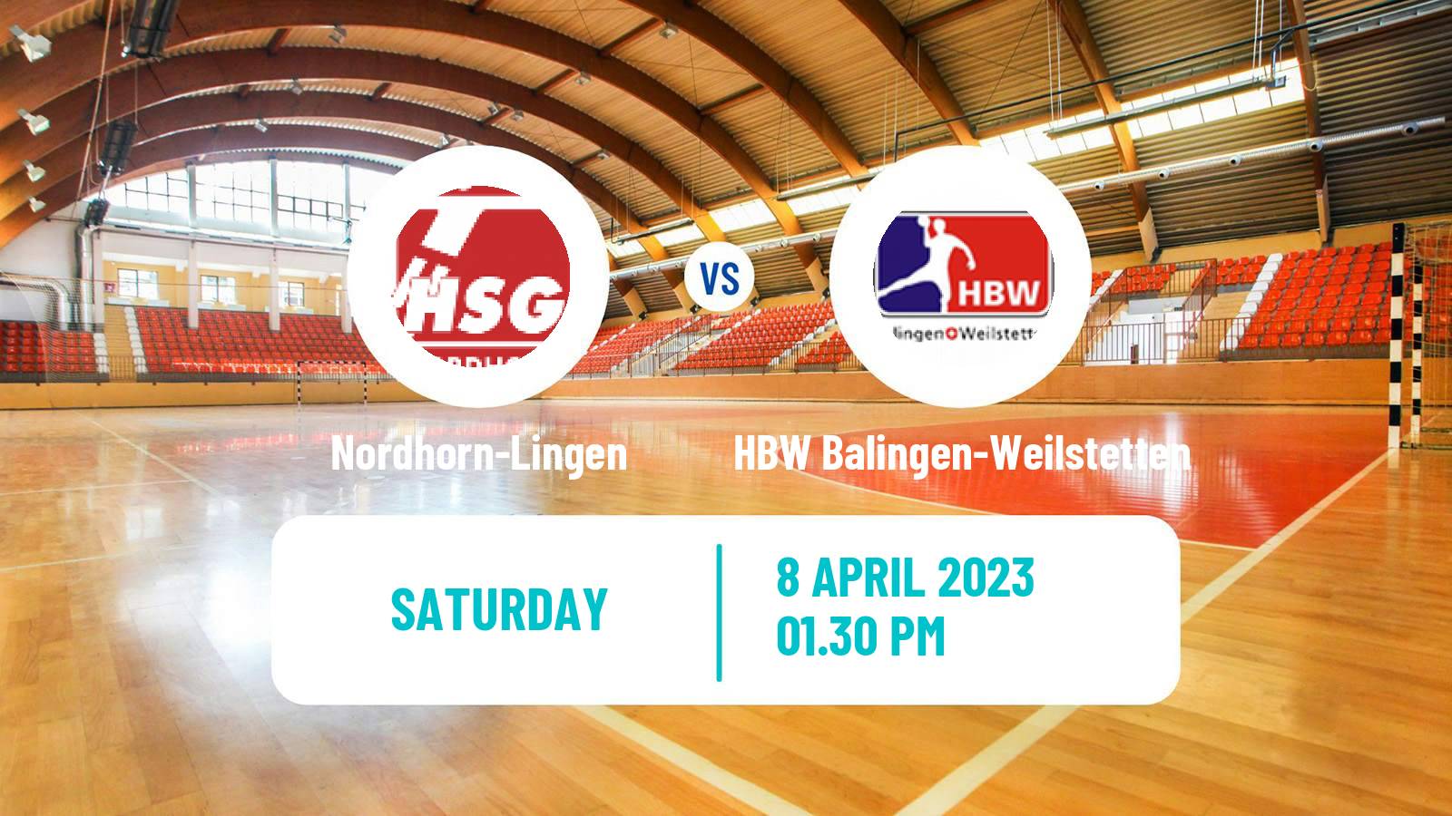 Handball German 2 Bundesliga Handball Nordhorn-Lingen - HBW Balingen-Weilstetten