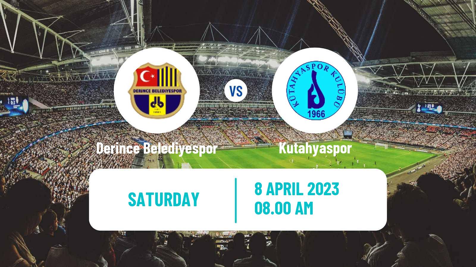 Soccer Turkish 3 Lig Group 1 Derince Belediyespor - Kutahyaspor