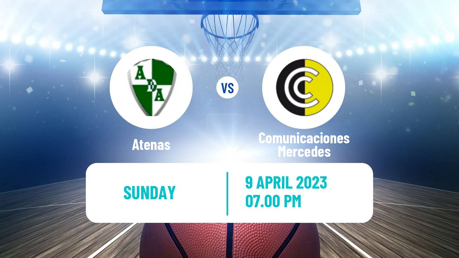 Basketball Argentinian LNB Atenas - Comunicaciones Mercedes