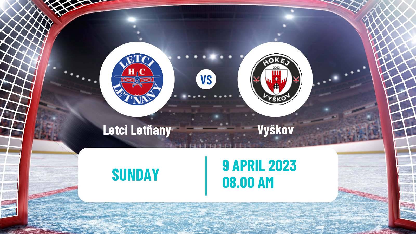 Hockey Czech 2 Liga Hockey West Letci Letňany - Vyškov