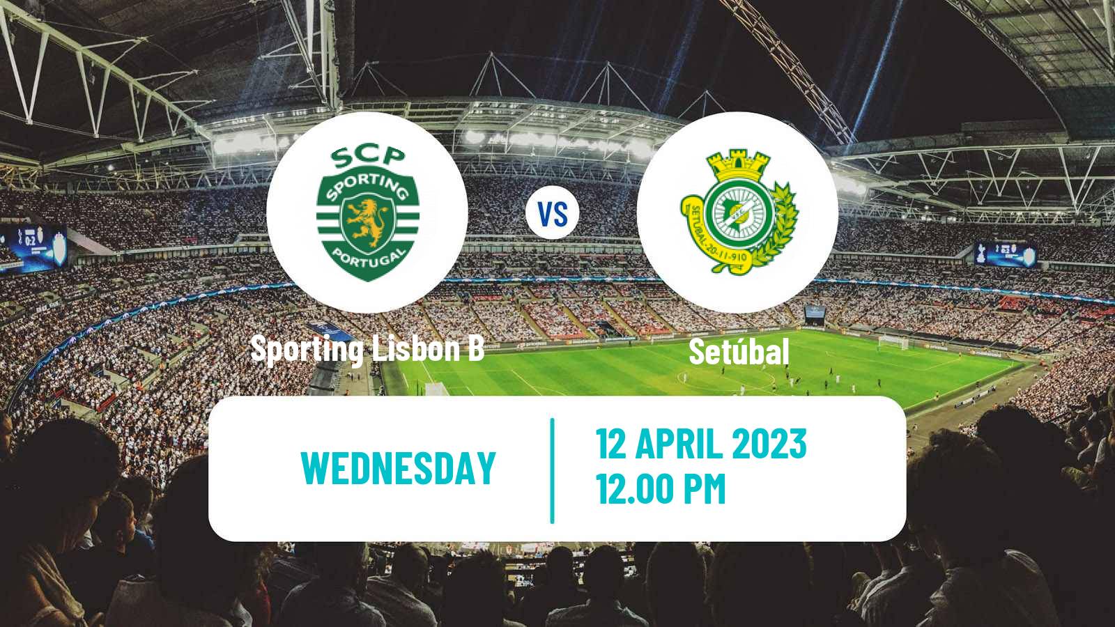 Soccer Portuguese Liga 3 Sporting Lisbon B - Setúbal