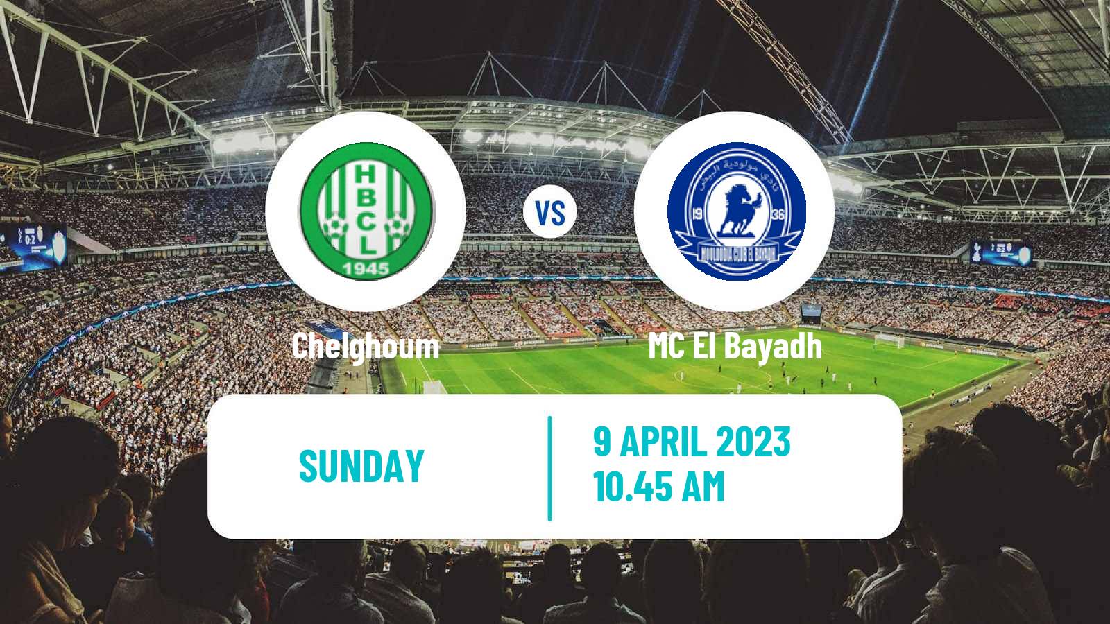 Soccer Algerian Ligue 1 Chelghoum - El Bayadh