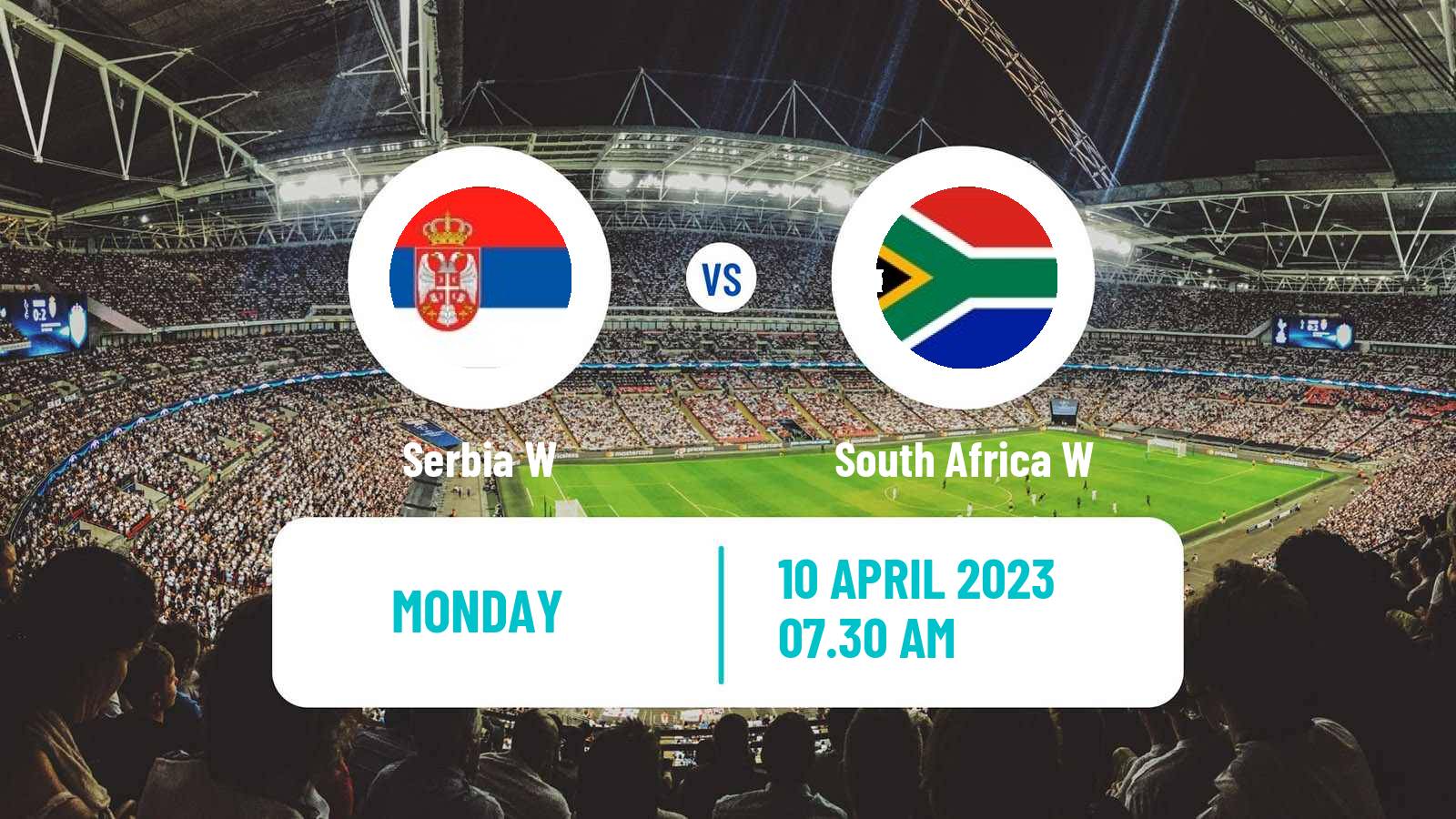 Soccer Friendly International Women Serbia W - South Africa W