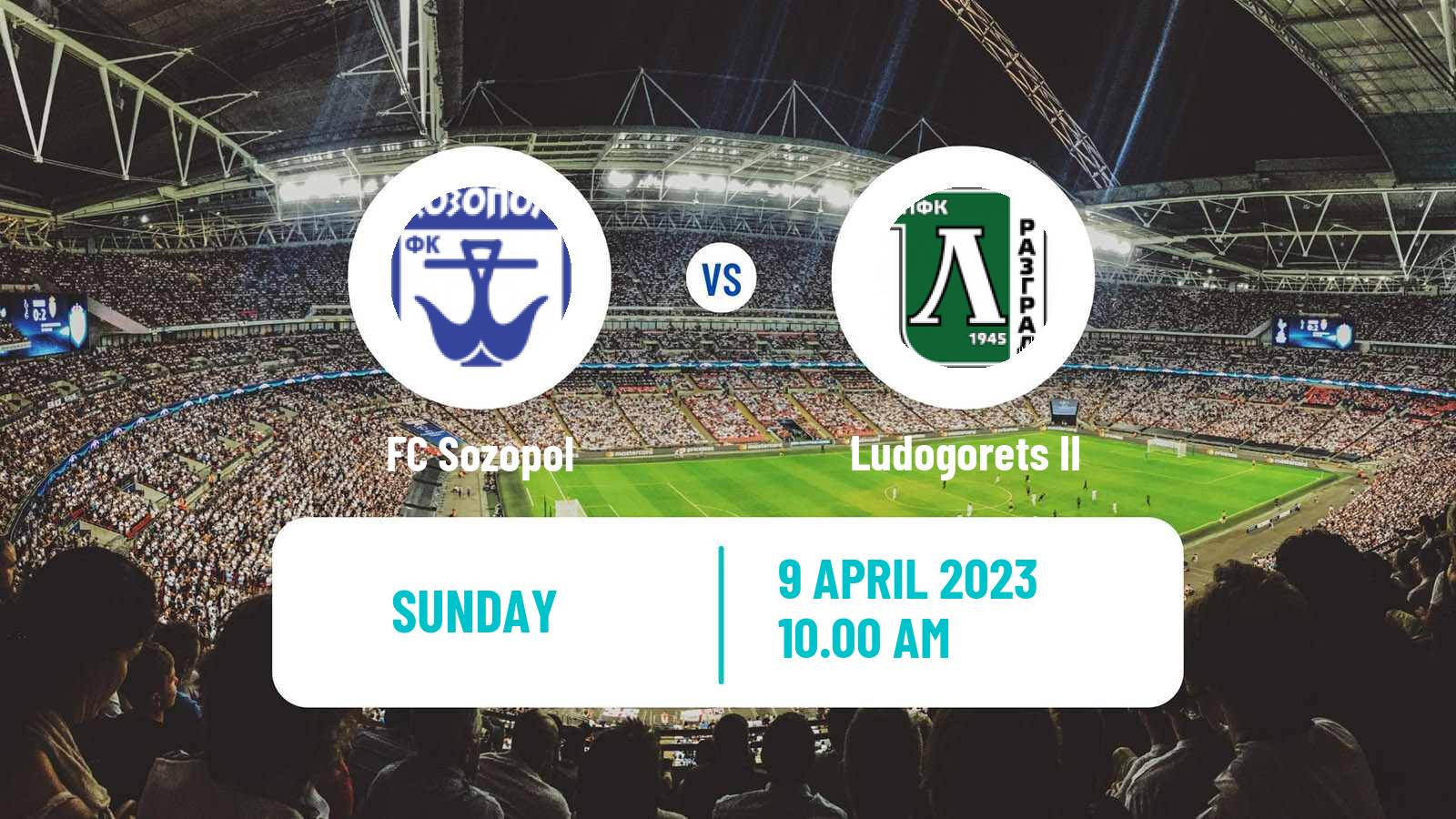 Soccer Bulgarian Vtora Liga Sozopol - Ludogorets II