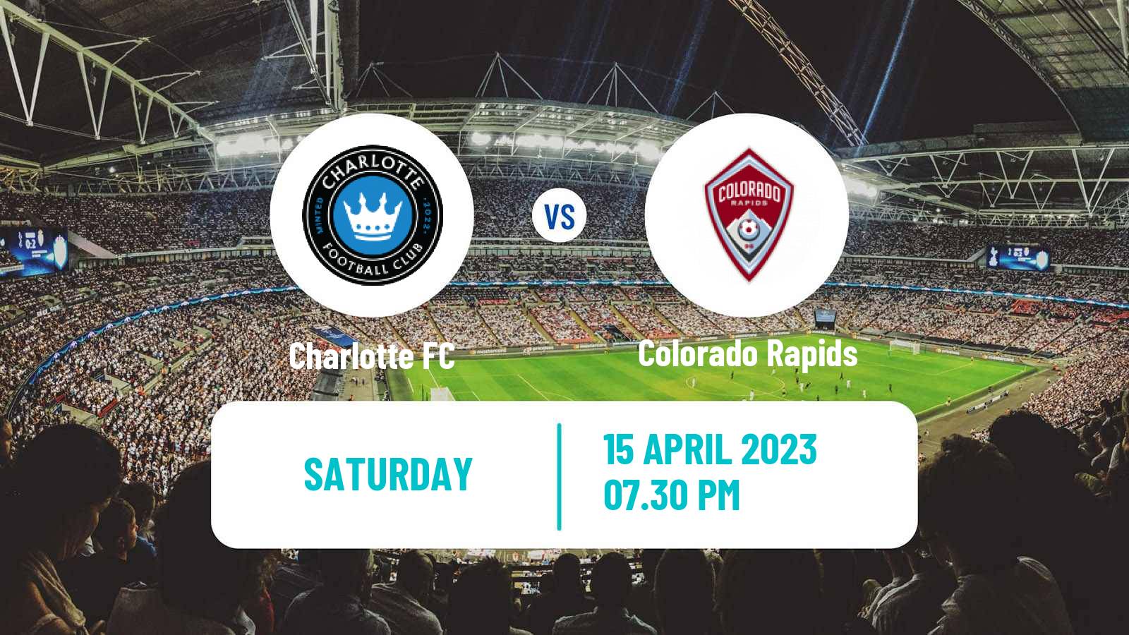 Soccer MLS Charlotte - Colorado Rapids