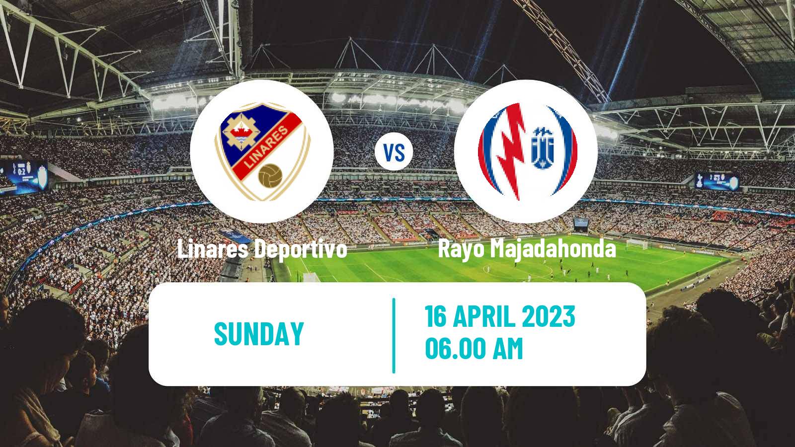 Soccer Spanish Primera RFEF Group 1 Linares Deportivo - Rayo Majadahonda