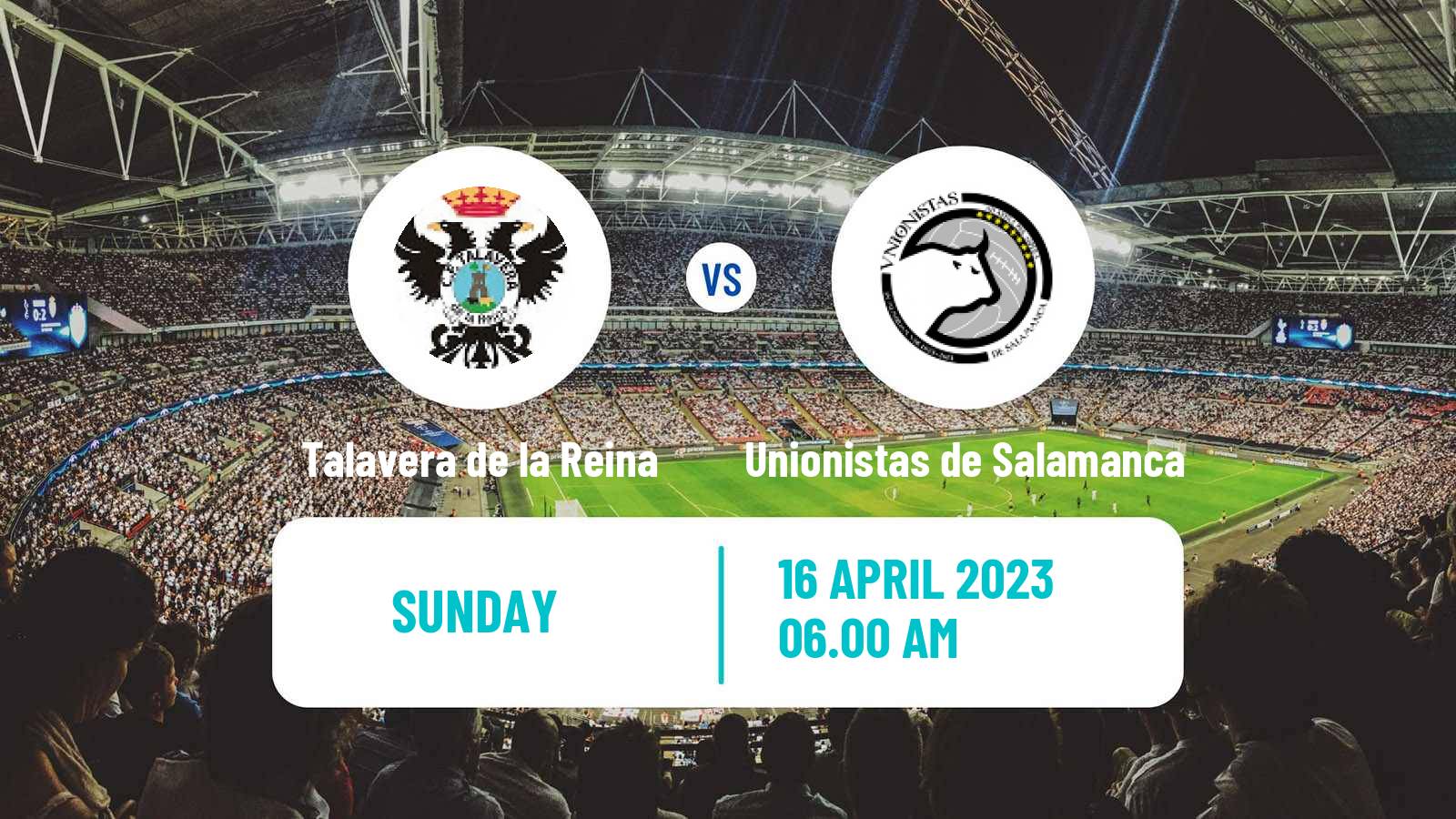 Soccer Spanish Primera RFEF Group 1 Talavera de la Reina - Unionistas de Salamanca