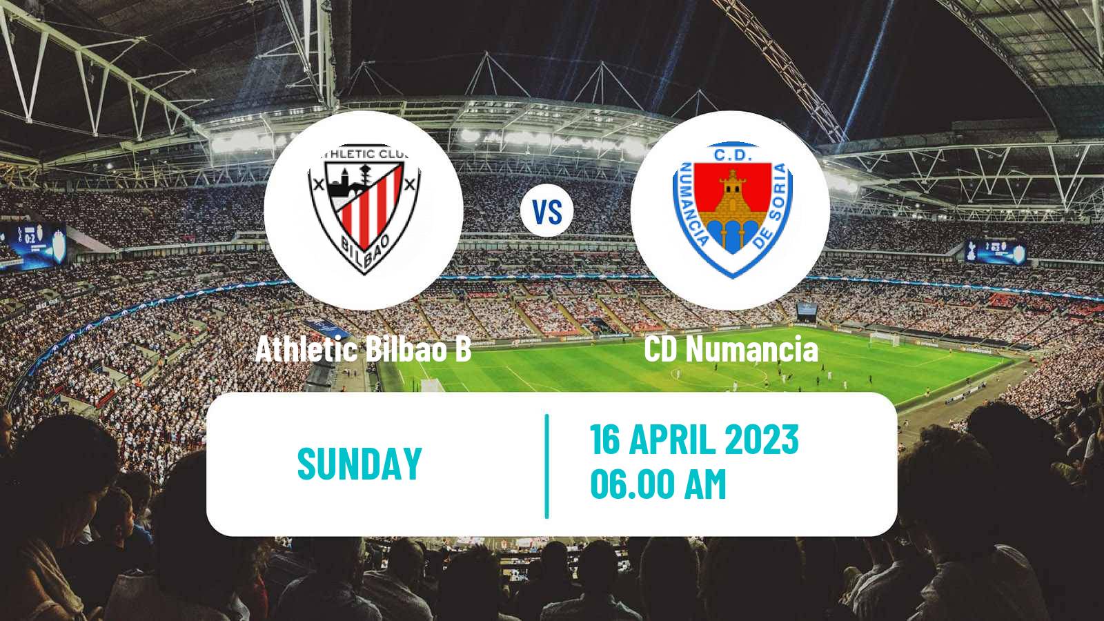 Soccer Spanish Primera RFEF Group 2 Athletic Bilbao B - Numancia