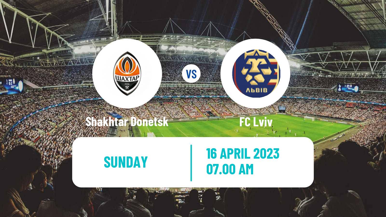 Soccer Ukrainian Premier League Shakhtar Donetsk - Lviv