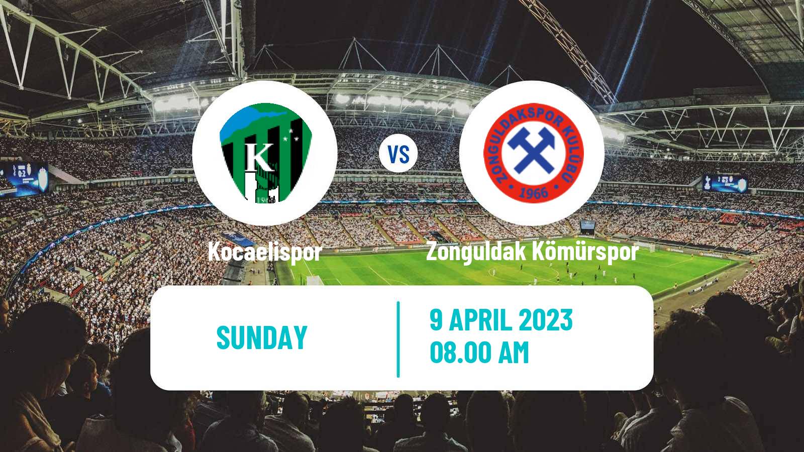 Soccer Turkish Second League Red Group Kocaelispor - Zonguldak Kömürspor