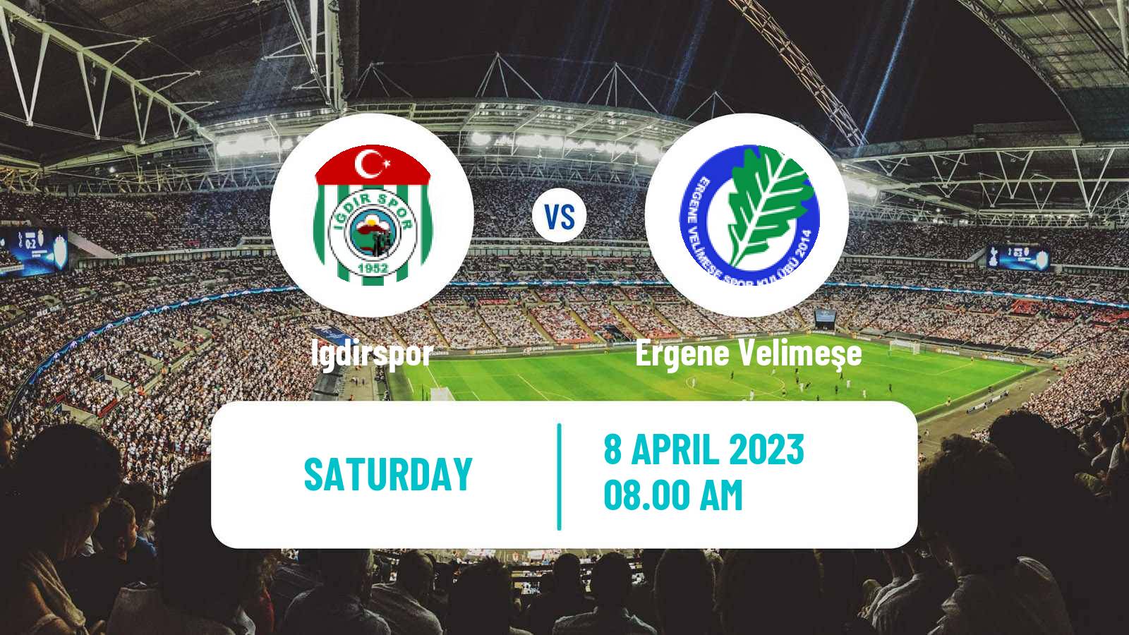 Soccer Turkish 3 Lig Group 2 Igdirspor - Ergene Velimeşe