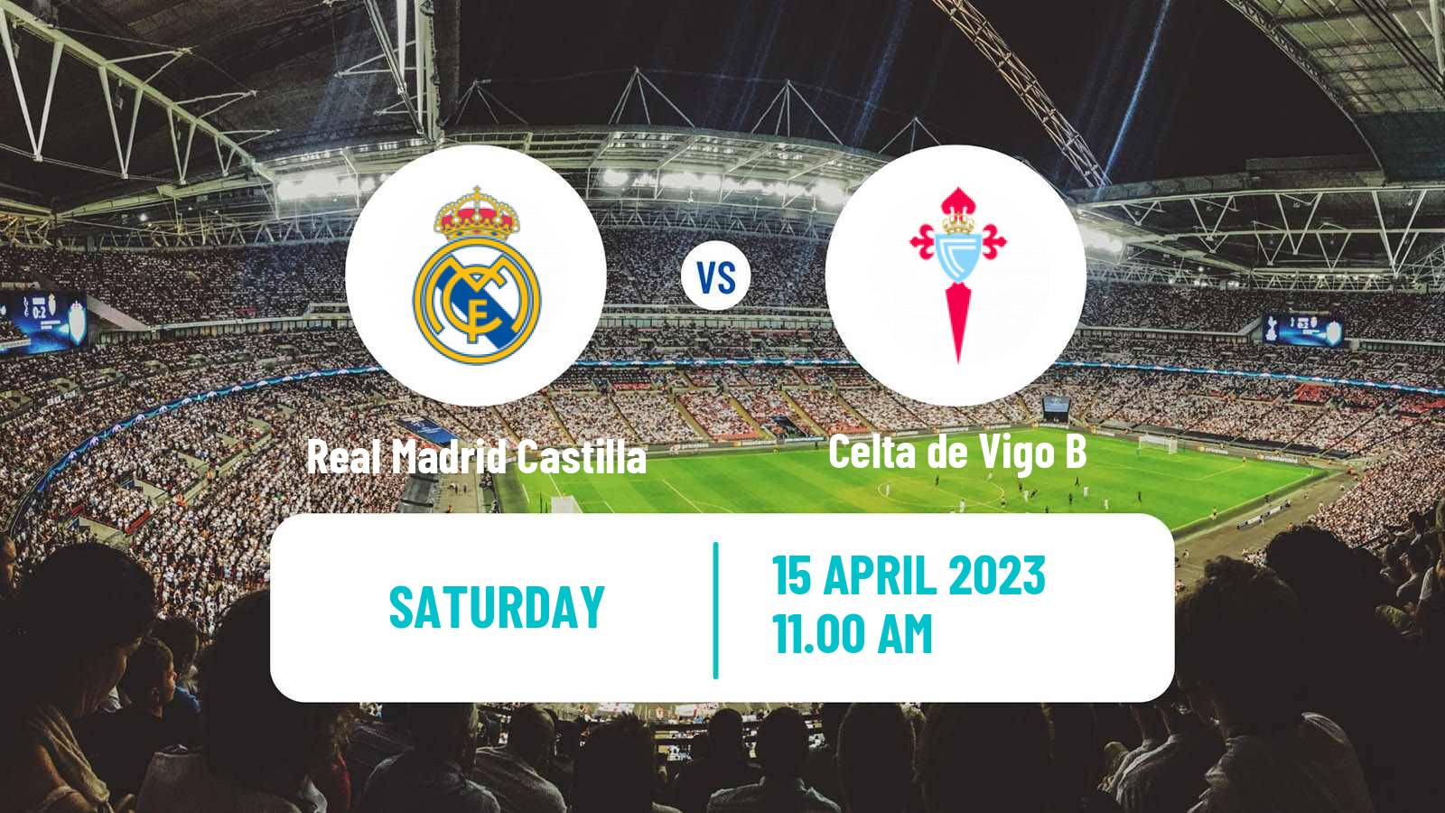 Soccer Spanish Primera RFEF Group 1 Real Madrid Castilla - Celta de Vigo B