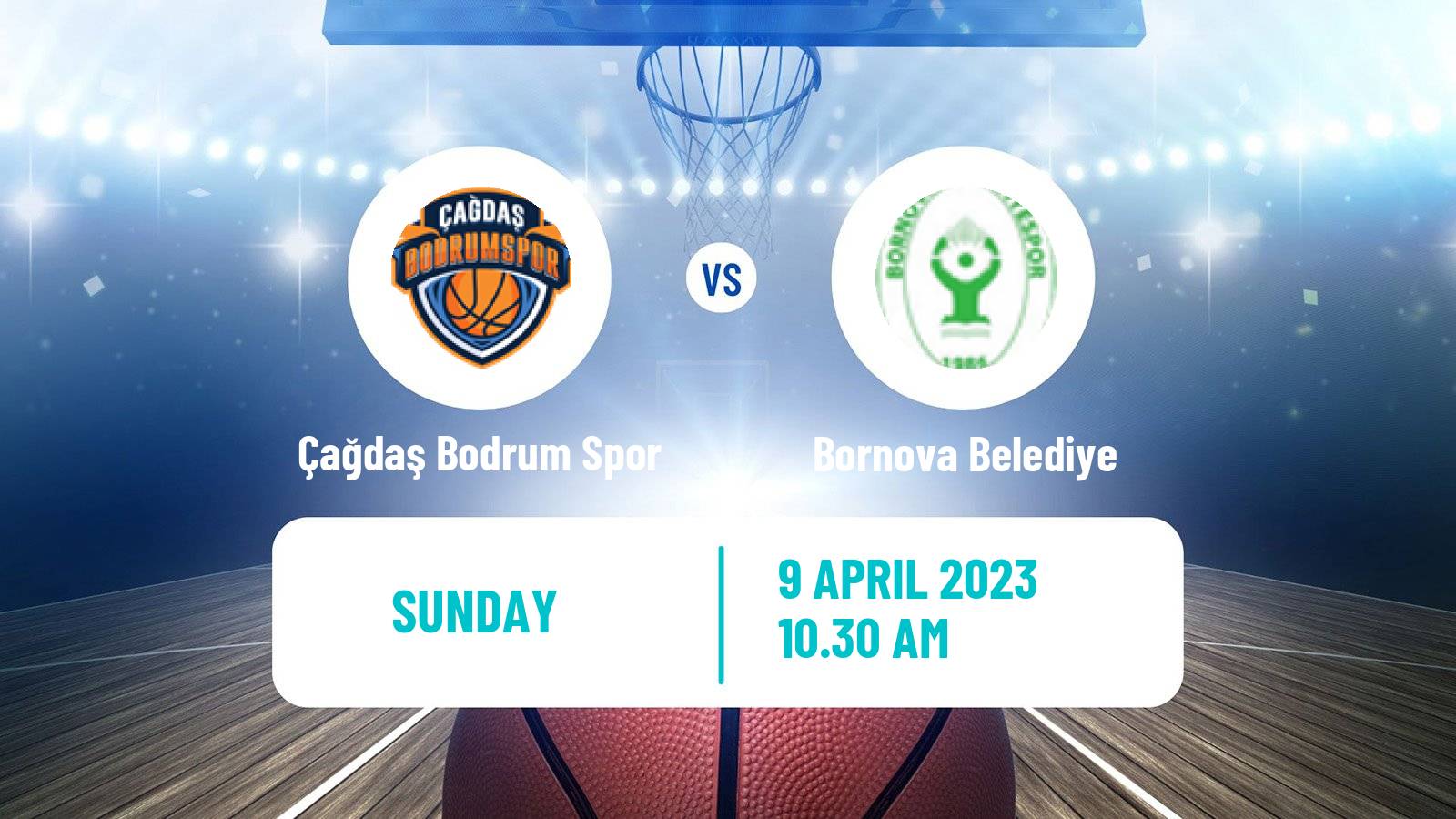 Basketball Turkish TBL Çağdaş Bodrum Spor - Bornova Belediye