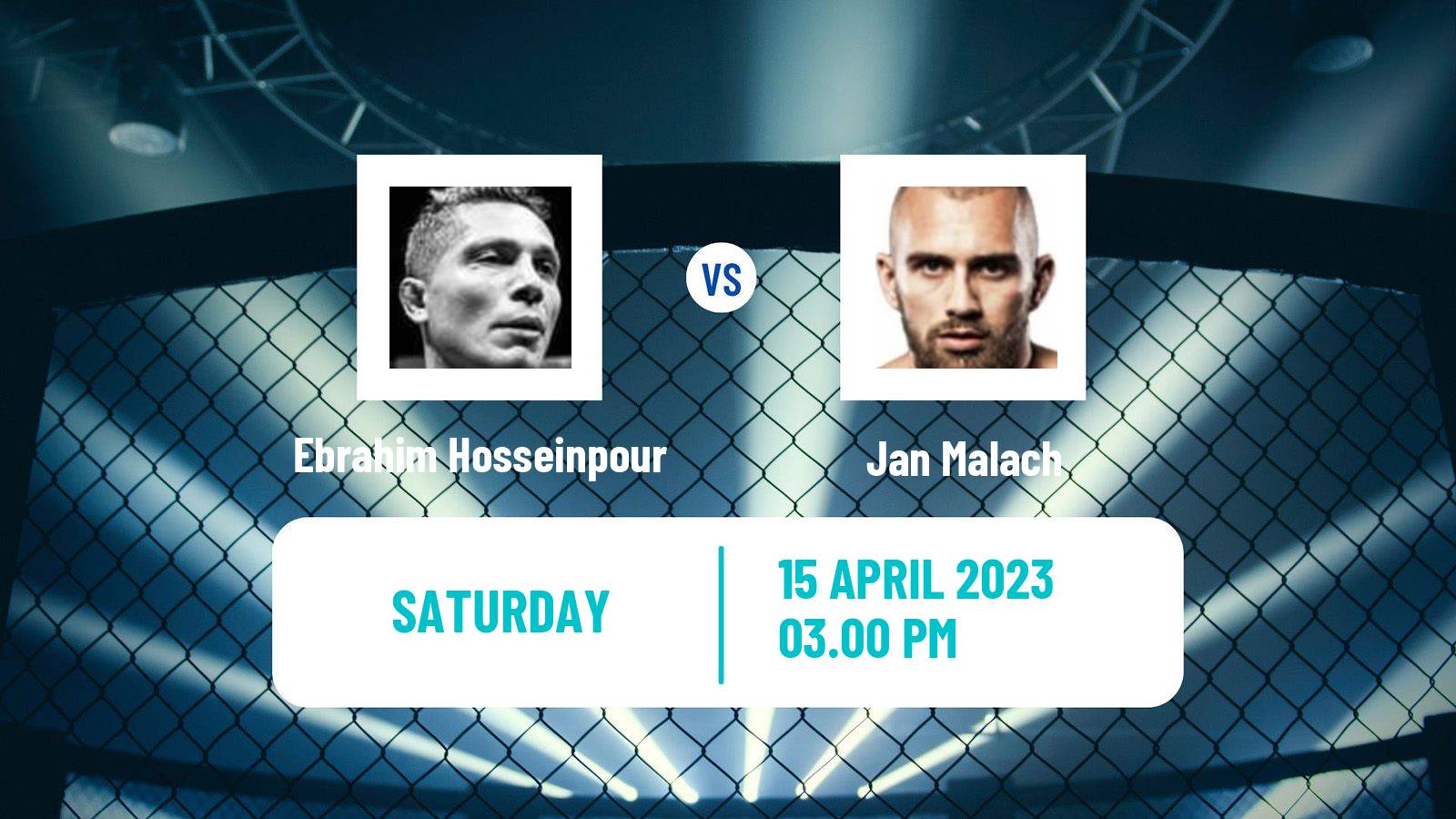 MMA MMA Ebrahim Hosseinpour - Jan Malach