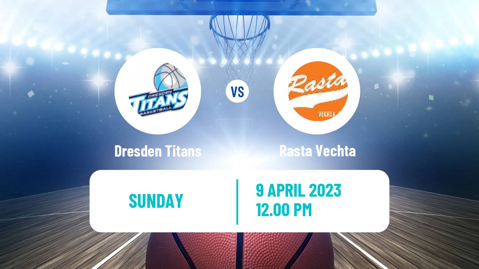 Basketball German Pro A Basketball Dresden Titans - Rasta Vechta