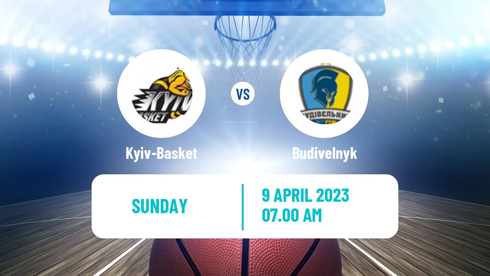 Basketball Ukrainian FBU Super League Kyiv-Basket - Budivelnyk