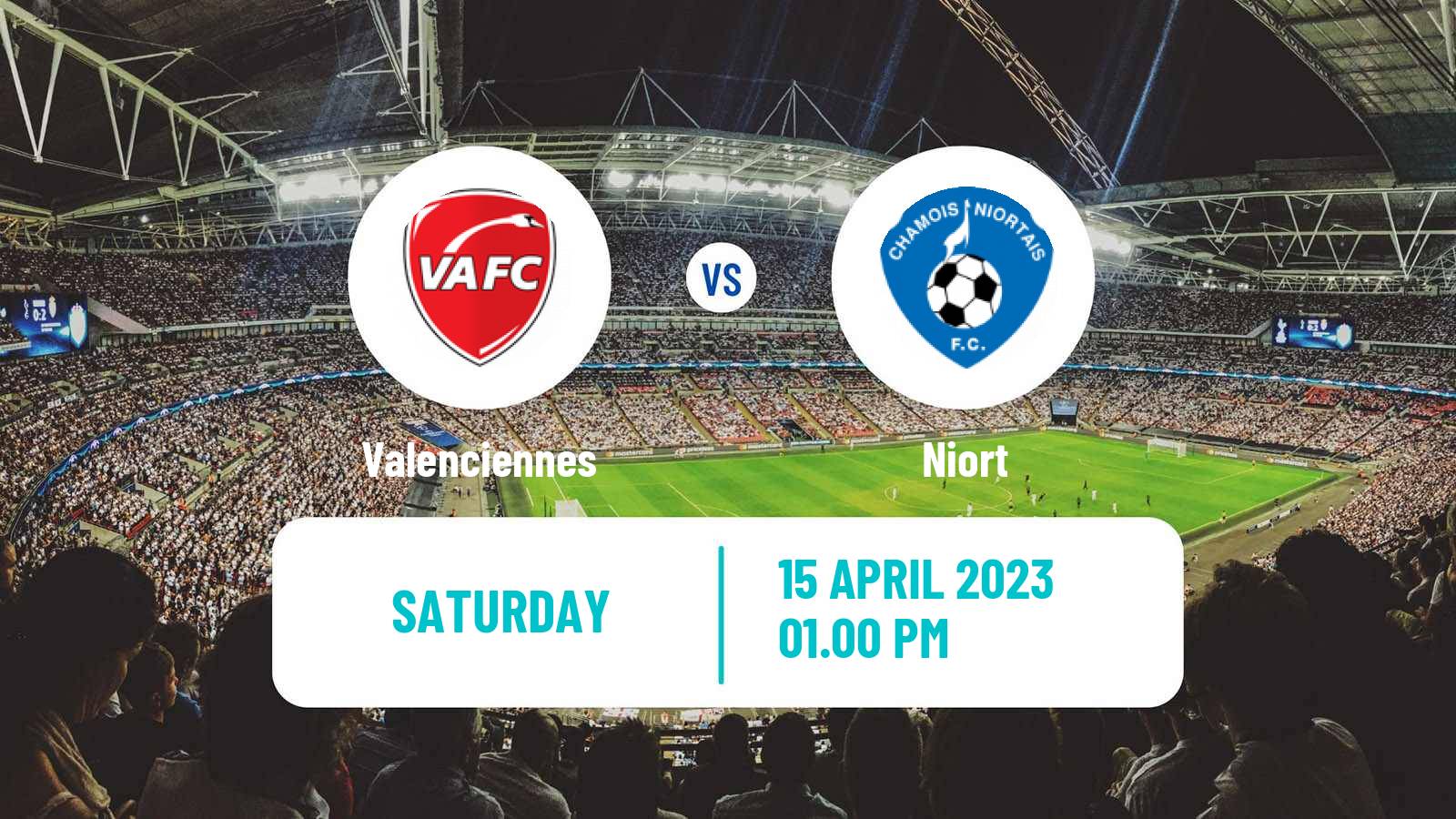 Soccer French Ligue 2 Valenciennes - Niort