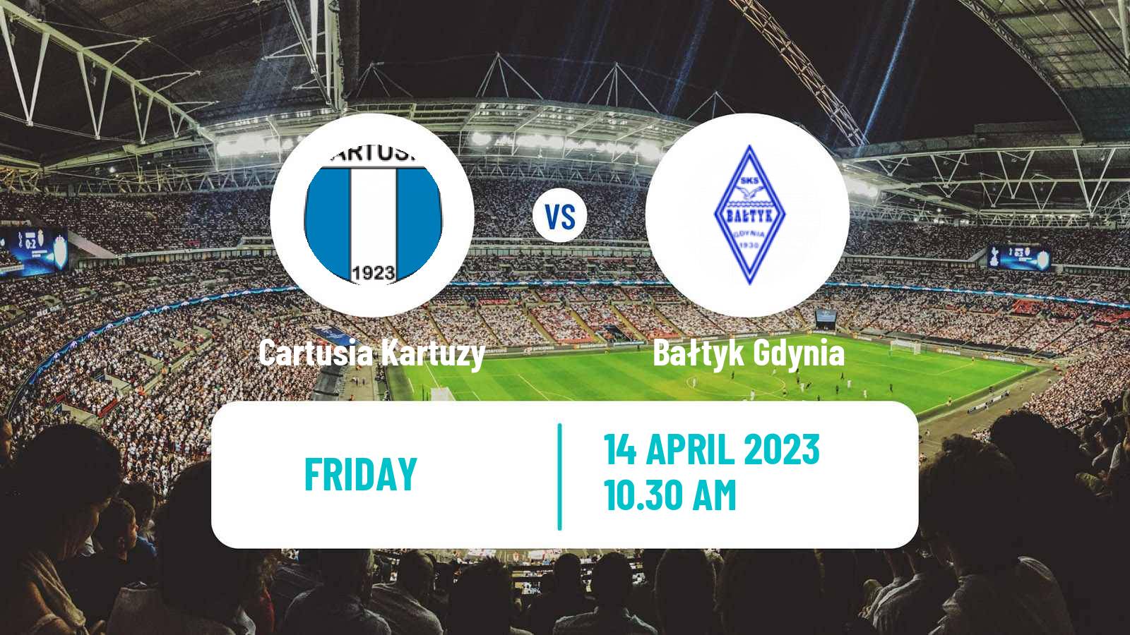 Soccer Polish Division 3 - Group II Cartusia Kartuzy - Bałtyk Gdynia