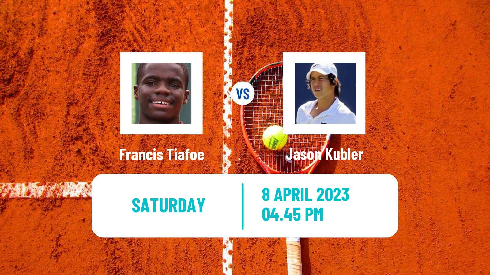 Tennis ATP Houston Francis Tiafoe - Jason Kubler