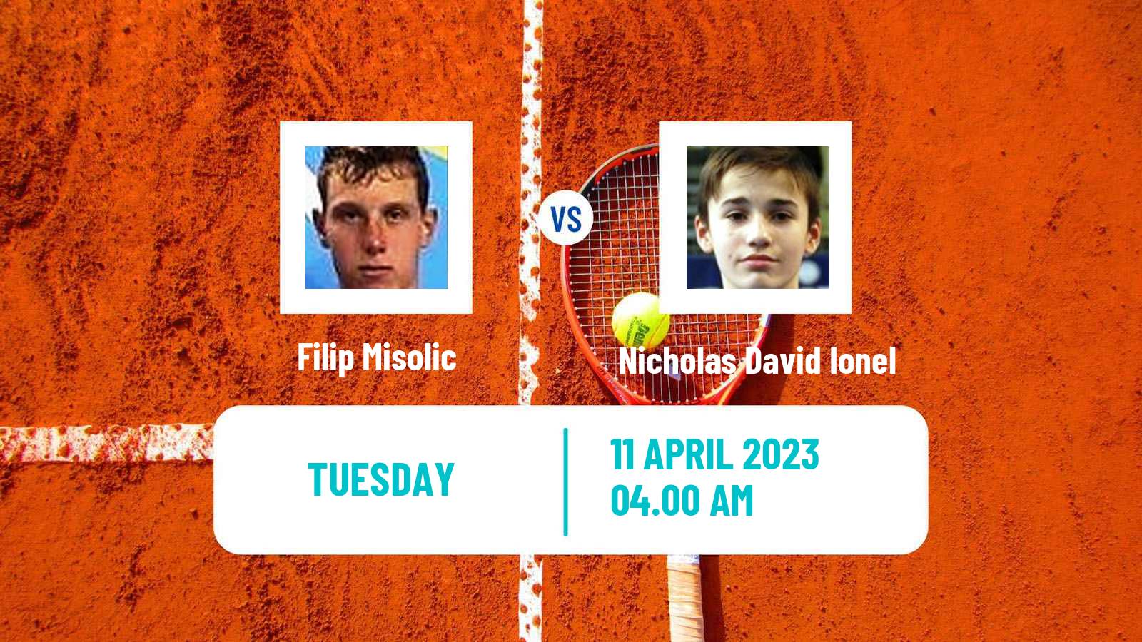 Tennis ATP Challenger Filip Misolic - Nicholas David Ionel