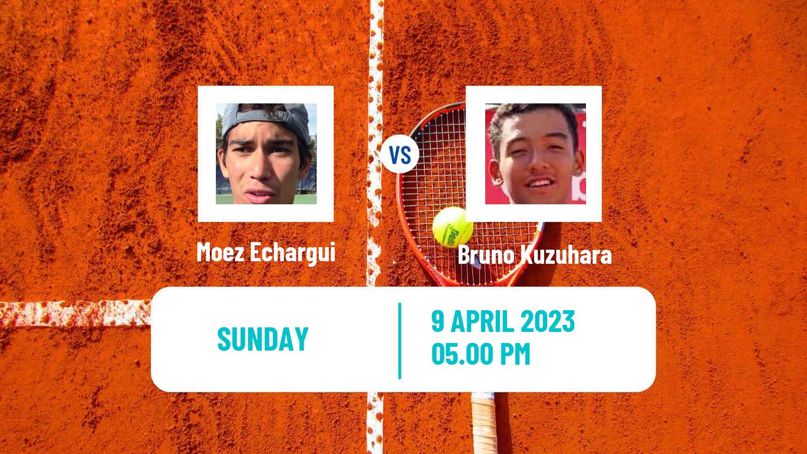 Tennis ATP Challenger Moez Echargui - Bruno Kuzuhara