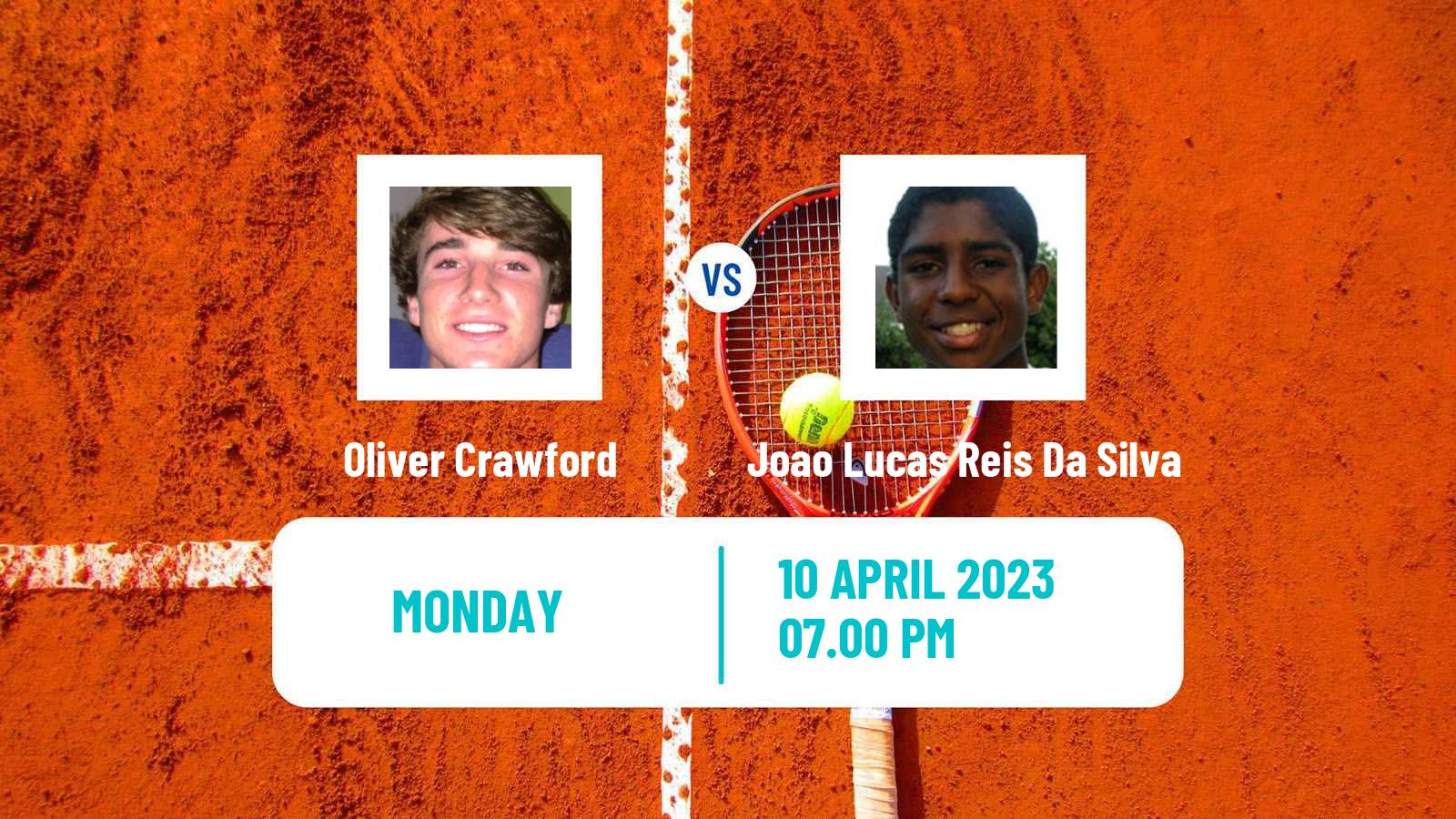 Tennis ATP Challenger Oliver Crawford - Joao Lucas Reis Da Silva