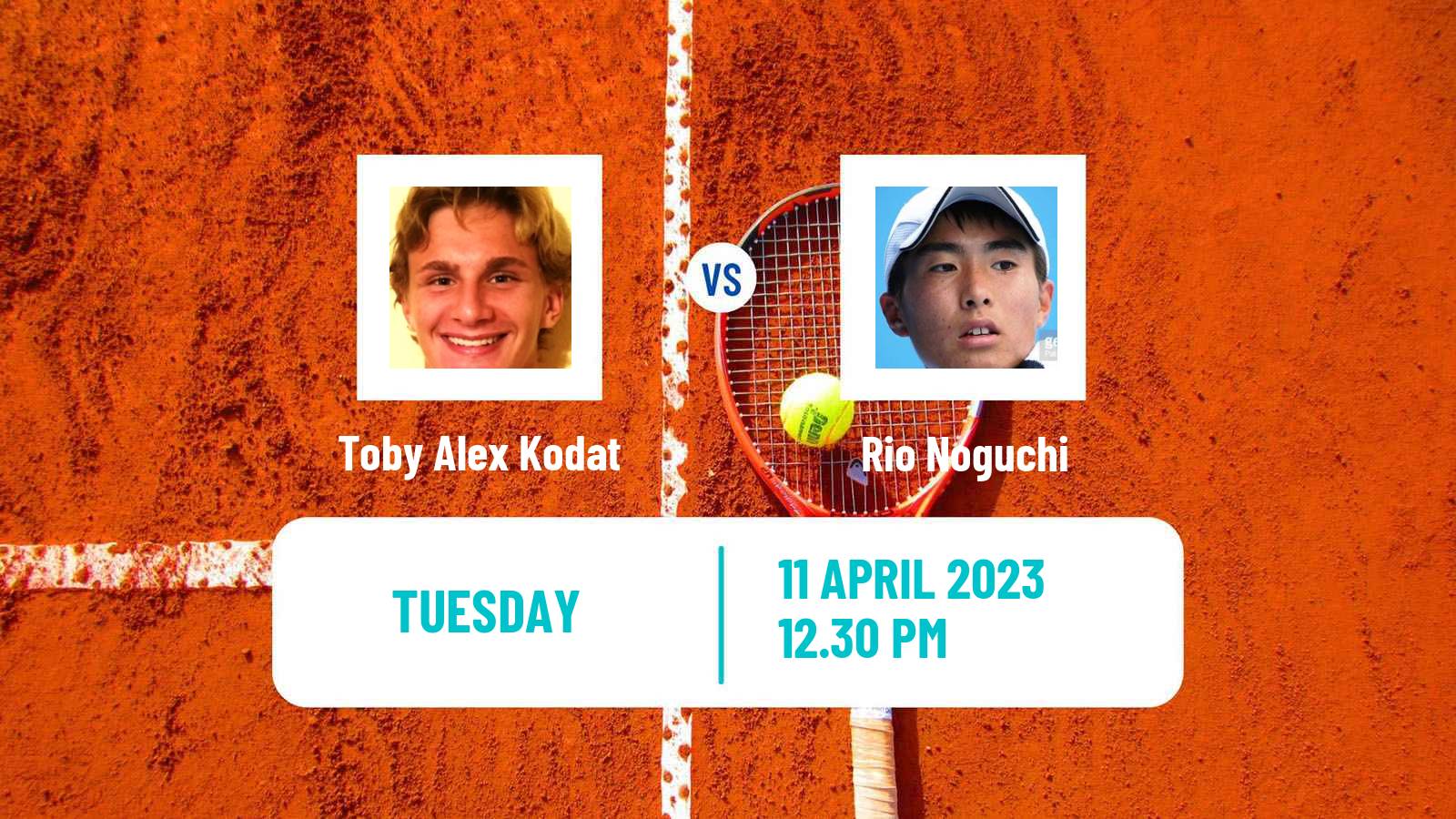 Tennis ATP Challenger Toby Alex Kodat - Rio Noguchi