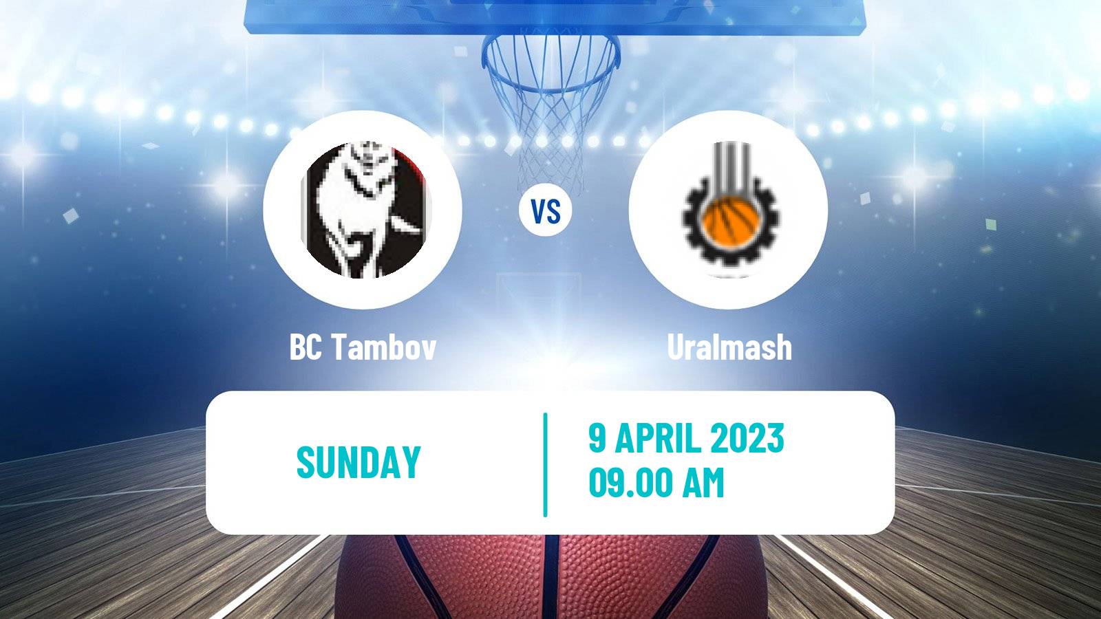 Basketball Russian Super League Basketball Tambov - Uralmash