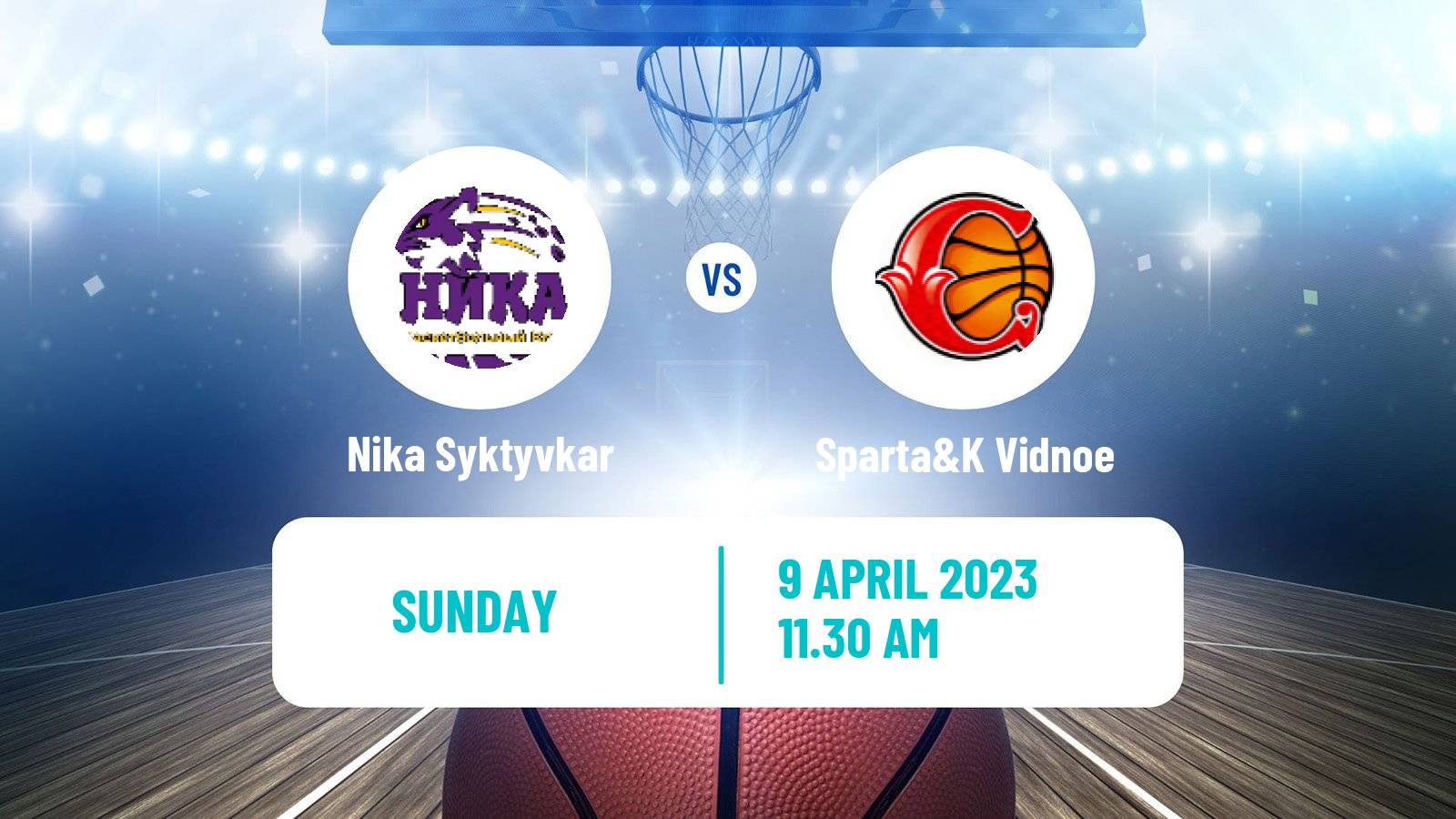 Basketball Russian Premier League Basketball Women Nika Syktyvkar - Sparta&K Vidnoe