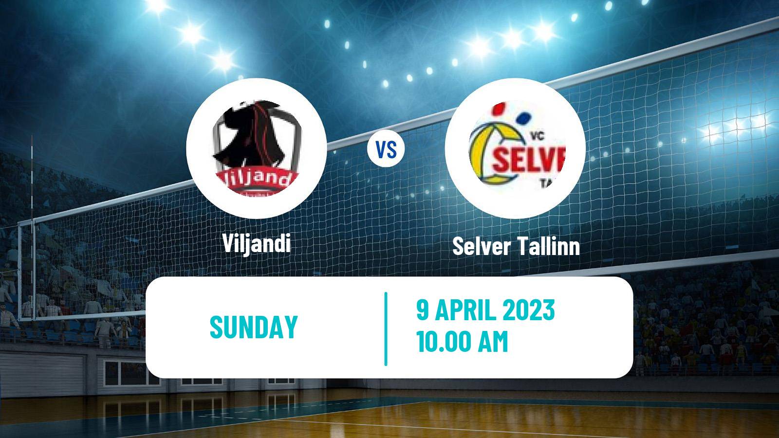 Volleyball Estonian Esiliiga Volleyball Viljandi - Selver Tallinn