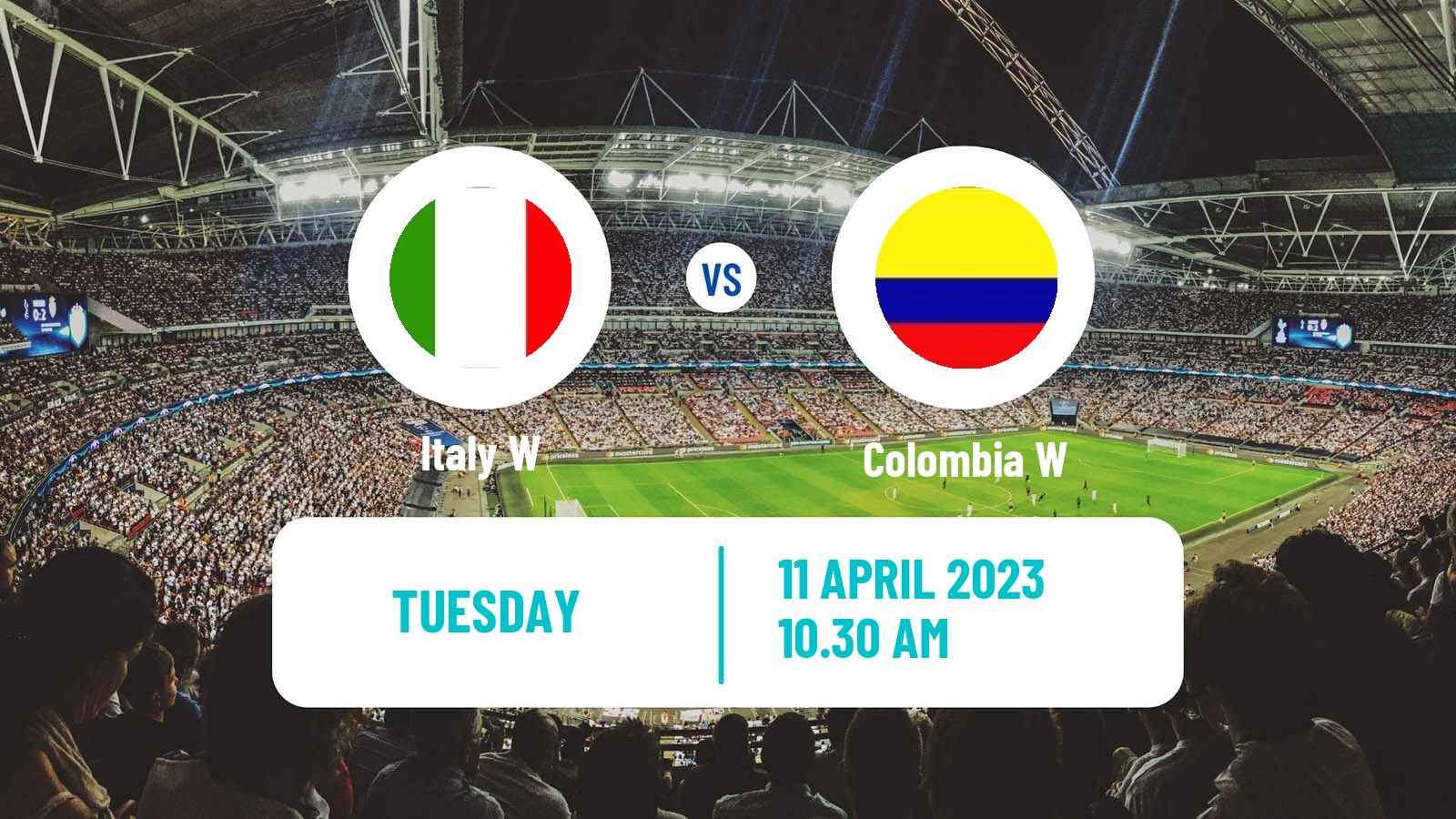 Soccer Friendly International Women Italy W - Colombia W