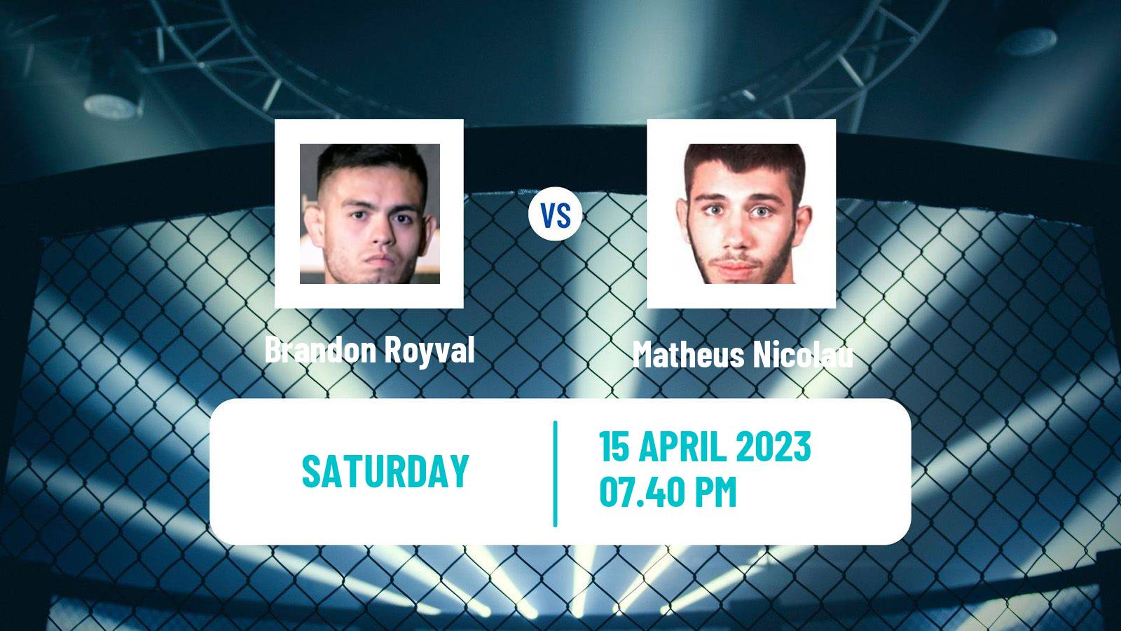 MMA MMA Brandon Royval - Matheus Nicolau