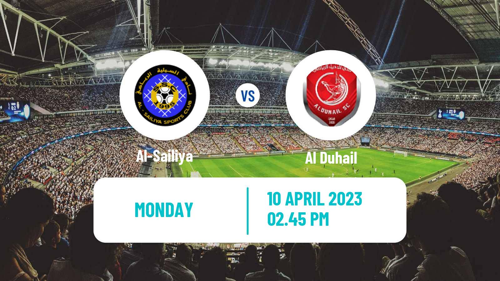 Soccer Qatar Emir Cup Al-Sailiya - Al Duhail