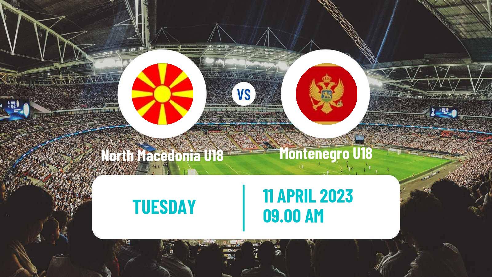 Soccer Friendly North Macedonia U18 - Montenegro U18