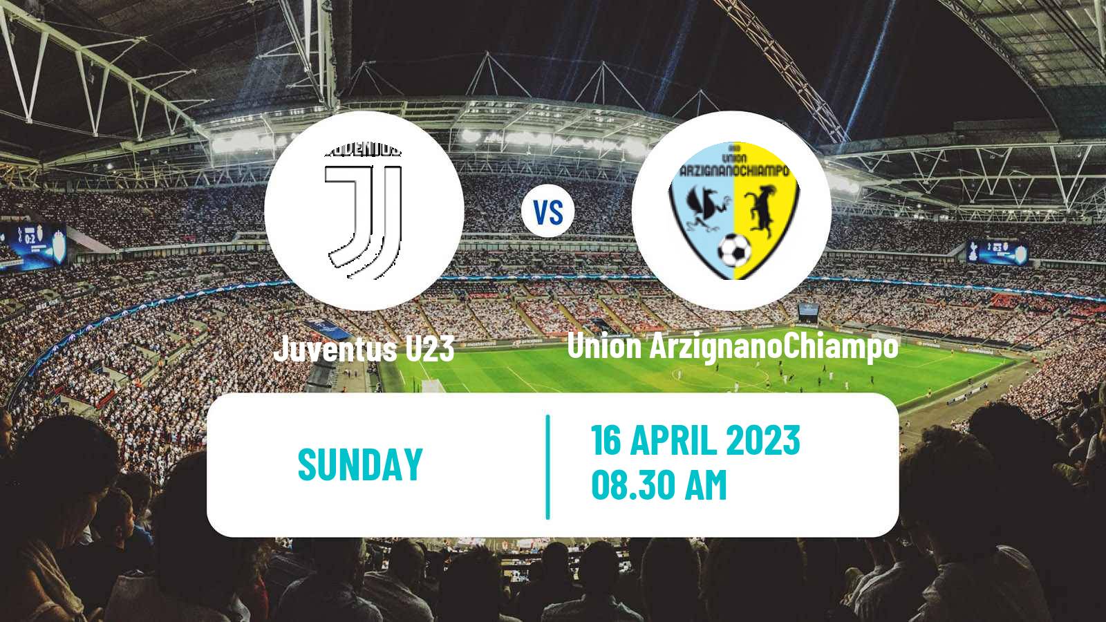Soccer Italian Serie C Group A Juventus U23 - Union ArzignanoChiampo
