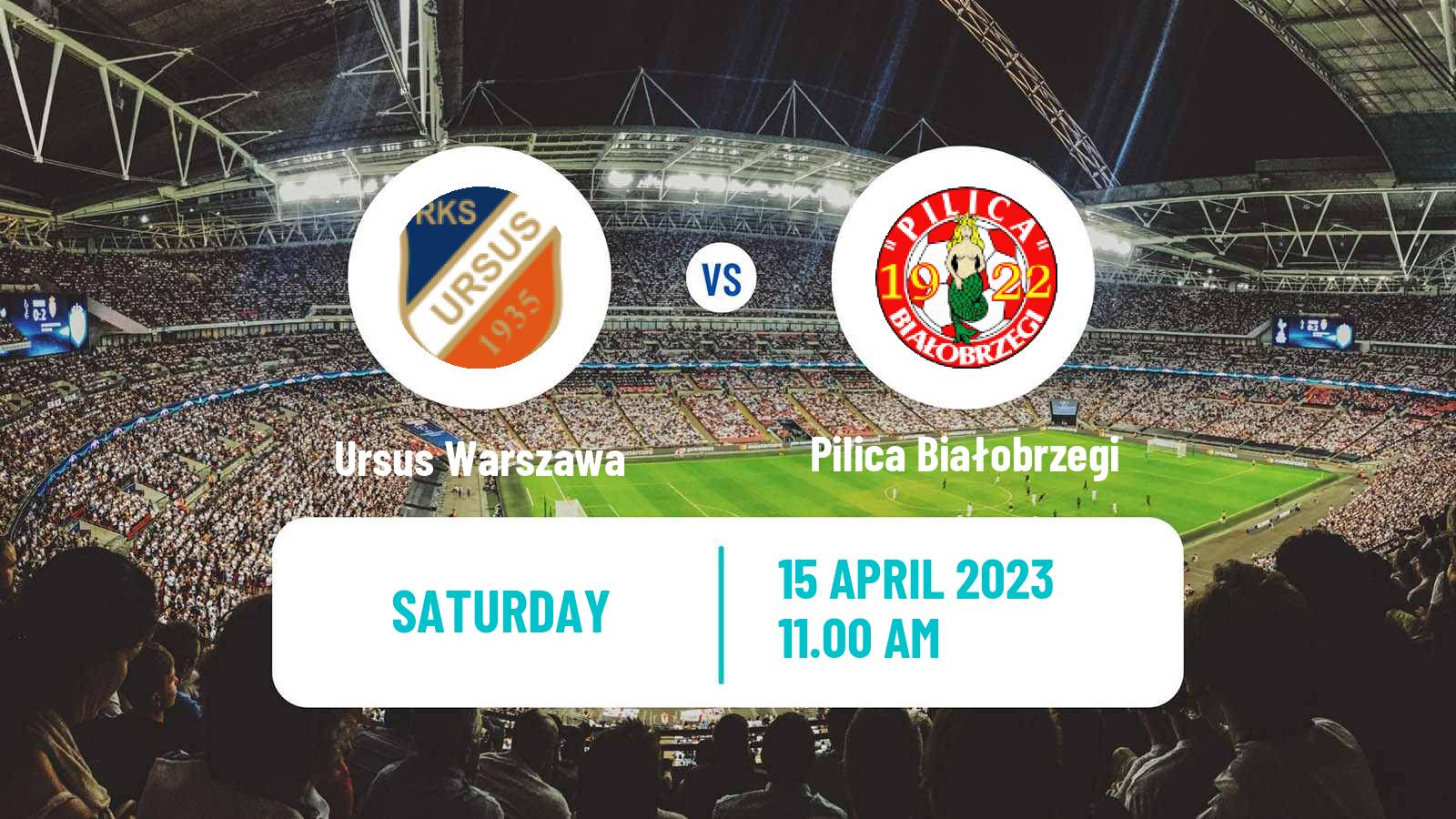 Soccer Polish Division 3 - Group I Ursus Warszawa - Pilica Białobrzegi