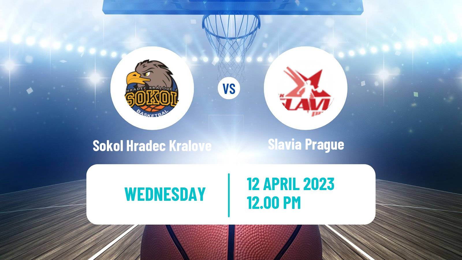 Basketball Czech NBL Sokol Hradec Kralove - Slavia Prague