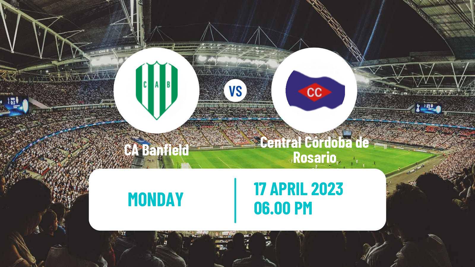 Soccer Argentinian Liga Profesional Banfield - Central Córdoba de Rosario