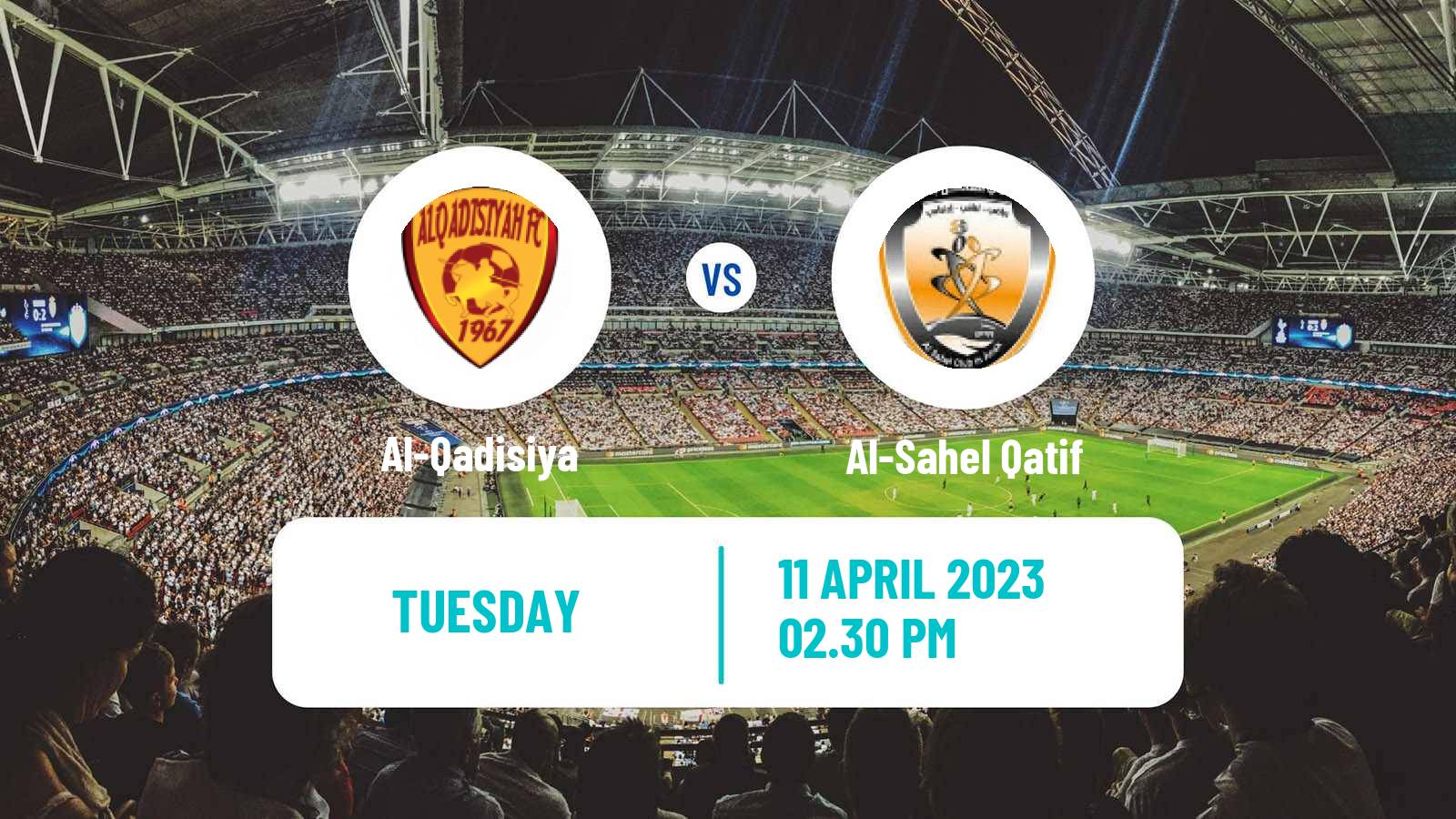 Soccer Saudi Division 1 Al-Qadisiya - Al-Sahel Qatif