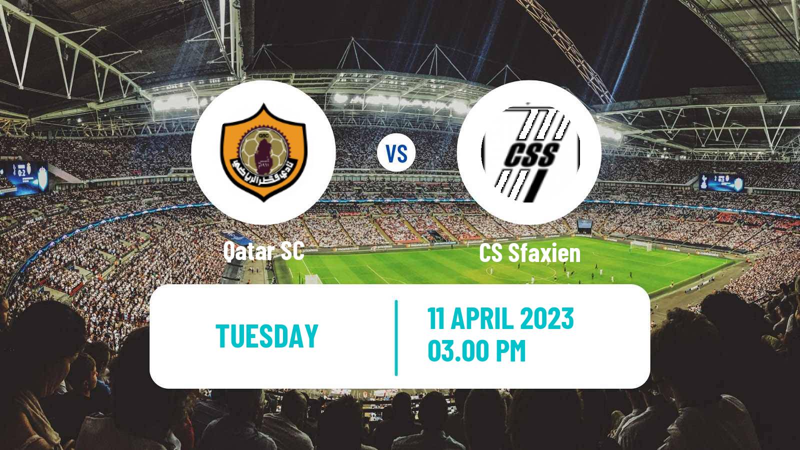 Soccer Arab Club Championship Cup Qatar SC - Sfaxien