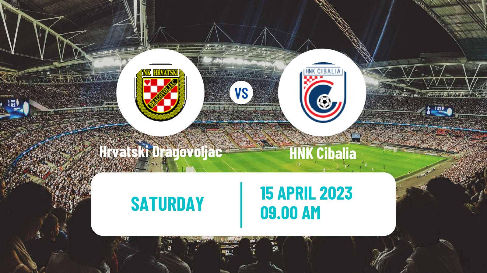 Soccer Croatian Prva NL Hrvatski Dragovoljac - Cibalia