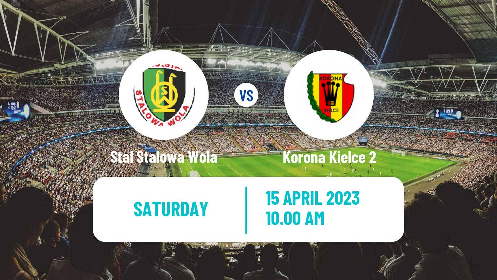 Soccer Polish Division 3 - Group IV Stal Stalowa Wola - Korona Kielce 2