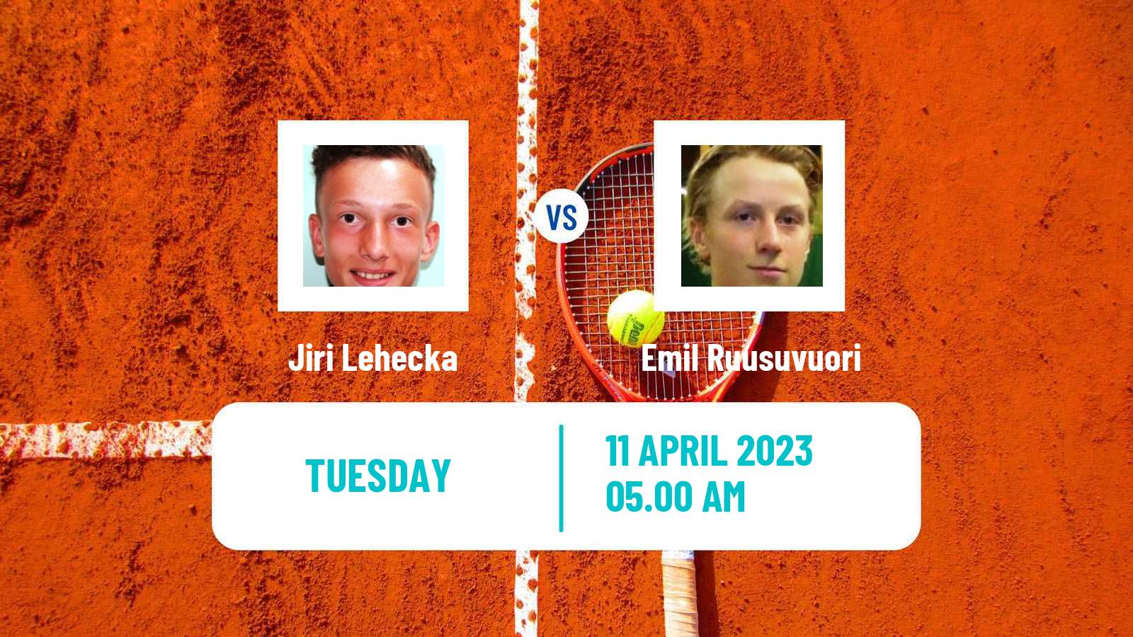 Tennis ATP Monte Carlo Jiri Lehecka - Emil Ruusuvuori