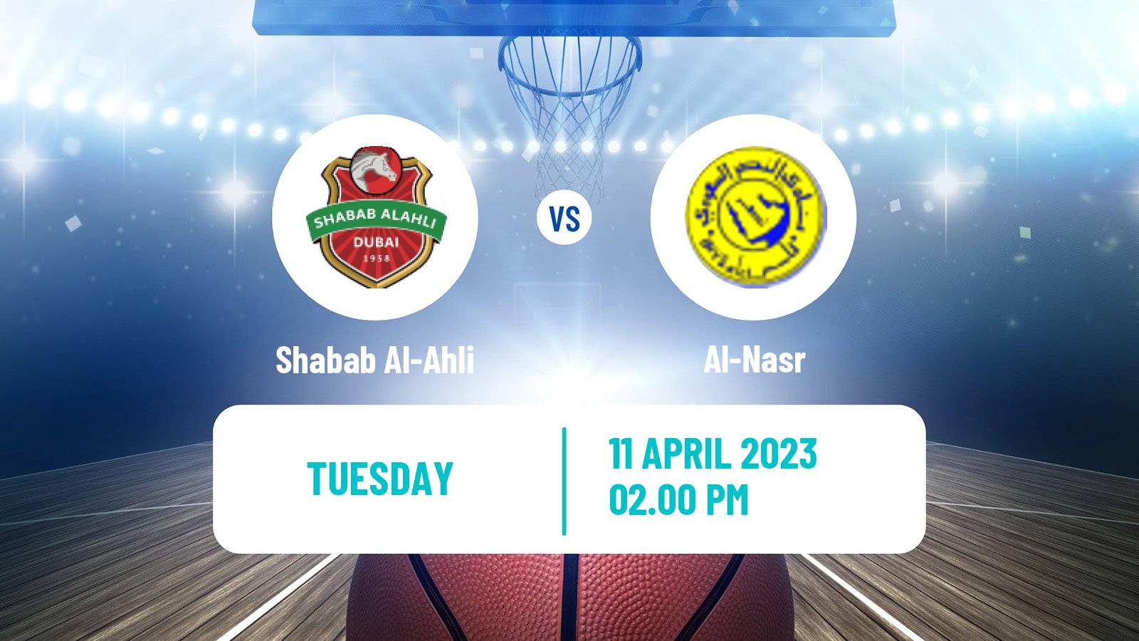 Basketball WASL Basketball Shabab Al-Ahli - Al-Nasr
