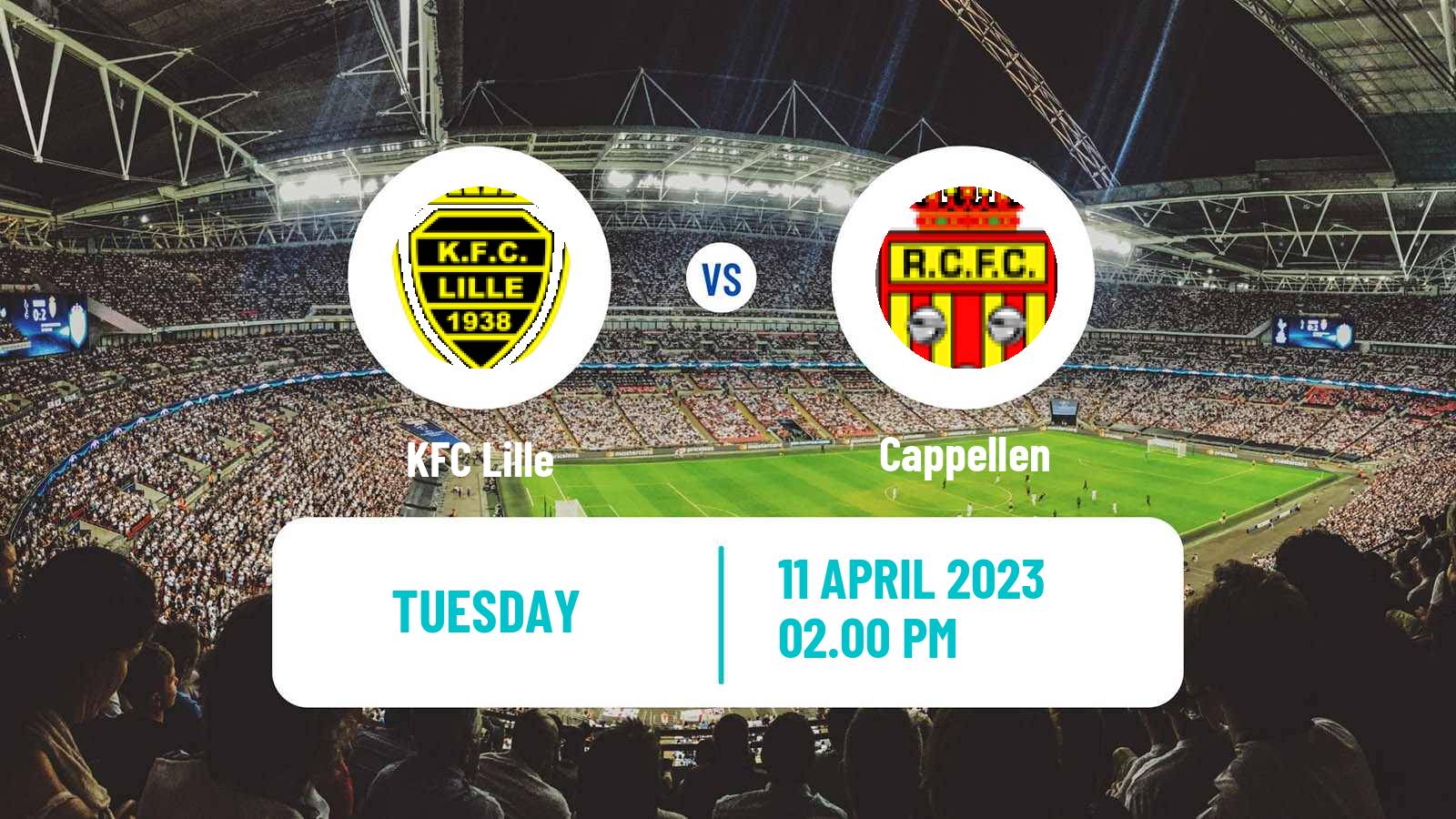 Soccer Belgian Second Amateur Division Group B Lille - Cappellen